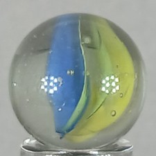 Vintage Tri-Color Cat's Eye Marble .60 Inches Near-Mint Condition
