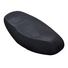Anti-Slip 3D Mesh Fabric Seat Cover Breathable Suncreen Motorcycle Seat Pad