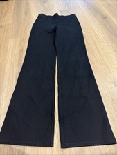 Quince Pants Womens Medium Black Ultra-Stretch Ponte Bootcut Comfort Tall