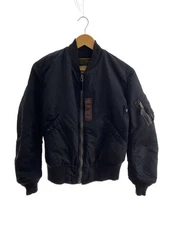 Buzz Rickson's William Gibson Flight Jacket, Size 36, Nylon, Black, BR12666