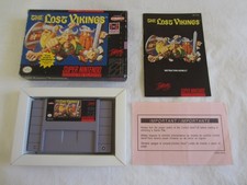 Lost Vikings (SNES) Super Nintendo CIB Complete Box 1993 Interplay RARE