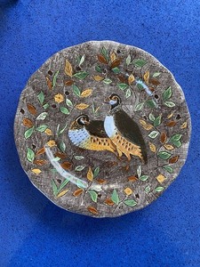 【美品】Gien ジアン　ランブイエ　GARANTI 兎　ウサギ　プレート 美品】Gien ジアン ランブイエ GARANTI 兎 ウサギ プレート ジアン