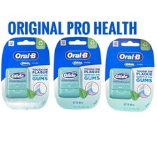 Pro-Health Oral-B Glide Dental Floss Comfort Plus Mint OLD VERSION Lot Of 3 New