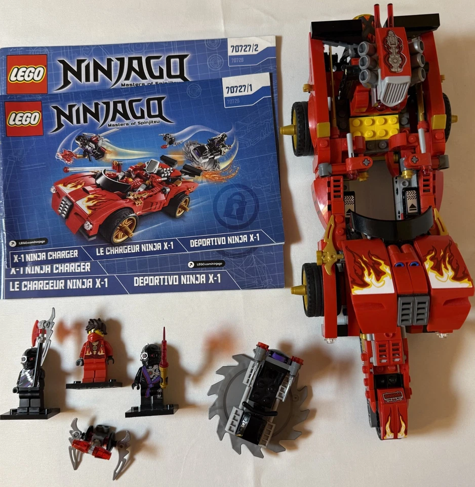 LEGO Ninjago 70727 X 1 Ninja Charger|Masters of Spinjitzu Used|FREE Shipping! - Image 2 of 4