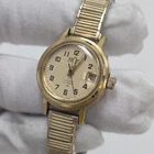 Vintage Seiko Gold Tone 2205-0599 1050R Hi Beat Automatic 17 Jewels Date Watch