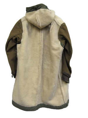 Korean War US Alpaca Pile Liner Parka M1947 M47 Cold Weather Coat