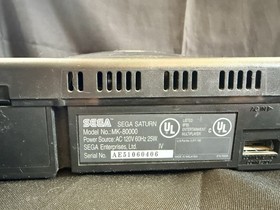 Sega Saturn MK-80000 Console w/ 2 OEM Controllers &ndash; Powers On