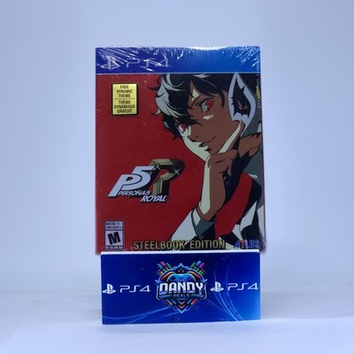 Persona Royal Steelbook Edition PS4 Brand New PlayStation