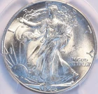 1946 D Walking Liberty Half Dollar, PCGS MS65, Brilliant White Gem, Gorgeous!