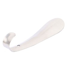 Stainless Steel Handled Shoehorn Shoe Horn Lifter 14.5cm Silver