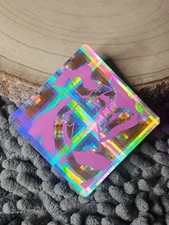 DUTCH Bros STICKER Decal COFFEE Cold BREW 2021 HTF Rare HOLOGRAM Windmill PINK