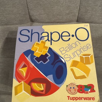 NEU OVP Tupperware Shape-O Ballon Surprise Kombiball Formenstecker Vintage