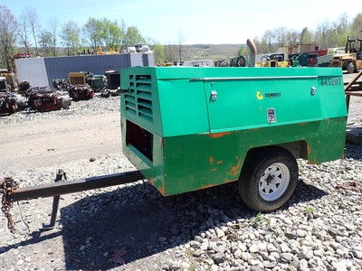 2006 Sullivan Palatek D185 Portable Air Compressor Deere Diesel 185 CFM ...