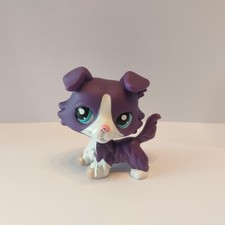 figurine petshop authentique chien colley 1676   lps pet shop