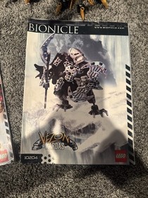 Bionicle Vezon and Kardas 10204 MINT READ