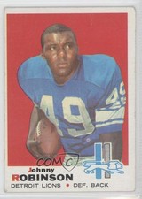 1969 Topps Johnny Robinson #145 HOF 2u3