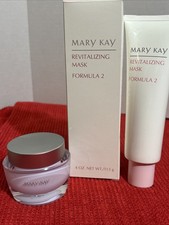 Mary Kay Set Revitalizing Mask Formula 2 4 oz Oil Free Hydrating Gel 1.8oz NOS