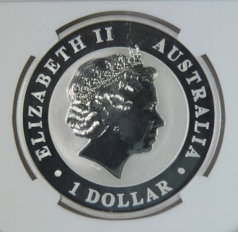 2014 P Australia Koala 1oz .999 Silver $1 Coin Early Releases NGC MS70 - Image 4 of 4