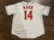 Cincinnati Reds Haun XL Jersey 150th Red Stockings Majestic 