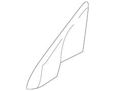 Genuine Subaru Corner Cover 94251sa020