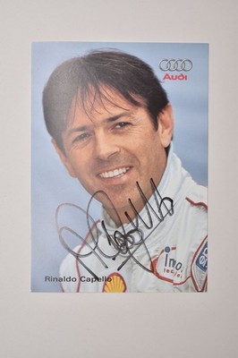 Rinaldo Capello - Audi - original Autogramm -  - Autogrammkarte