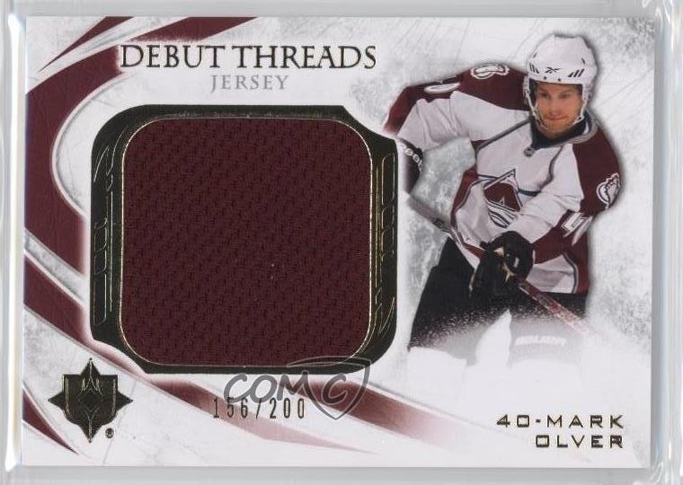 2010 Ultimate Collection Debut Threads Jersey 156/200 Mark Olver Rookie RC 1o3
