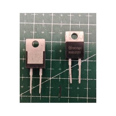 10pcs RHRP15120 RHR15120 15A, 1200V Hyperfast Diode   TO-220 *bn