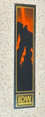 TRANSFORMERS IDW Limited Promotional Bookmark -- San Diego Comic Con