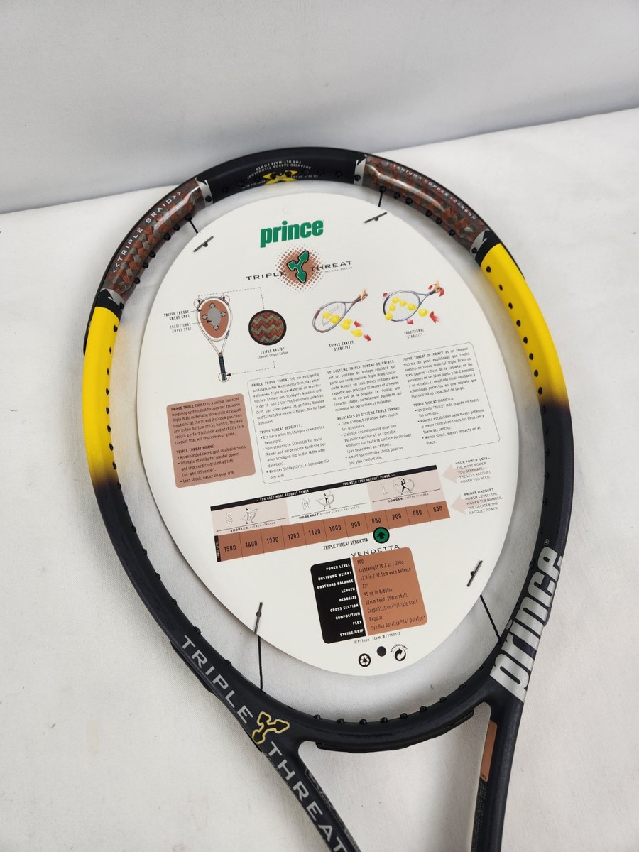 PRINCE TRIPLE THREAT HORNET M925 TUNGSTEN 100, manico L3 EUR 99,00 - IT