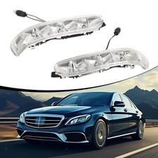 2 MERCEDES BENZ SDE MARKER LGHT EXTEROR FLOSSER BLUE BULB 12V5W 2 MERCEDES BENZ SDE MARKER LGHT EXTEROR FLOSSER BLUE BULB 12V5W