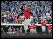 ANDRÉS GIMÉNEZ 2023 STADIUM CLUB CLEVELAND GUARDIANS #81