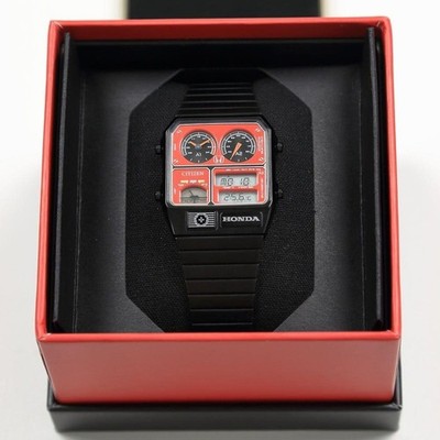 【限定品】Honda×CITIZENコラボ ANA-DIGI TEMP 黒 New Honda x Citizen ANA-DIGI TEMP Limited Edition Watch
