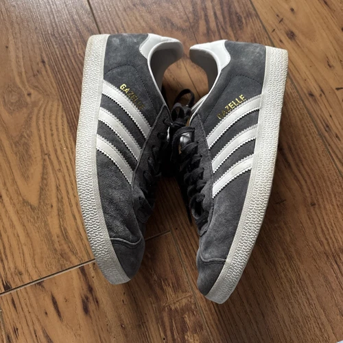 Adidas Gazelle Originals scarpe da ginnastica uomo grigio