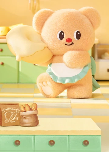FUNISM Butter Bear Butterbear Business Day Series Blind Box Figura Giocattolo Floccato - Foto 12 di 21