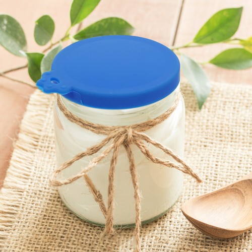 Silicone Cup Lid Can Milk Cover Canning Lids Wide Mouth Covers for Drinks