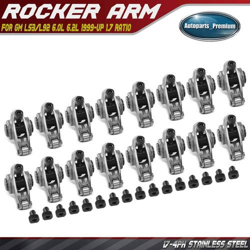 17-4PH Stainless Steel Rocker Arm for GM LS3 L92 6.0L 6.2L 1999-up 1.7 Ratio 8mm - Bild 1 von 9