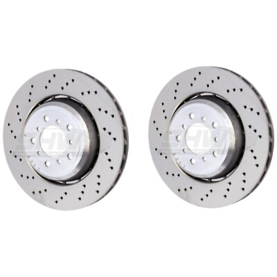 SHW Bremsscheiben vorne gelocht 360mm R90 x2 für BMW M3 E90 E92 E93 / 1M E82