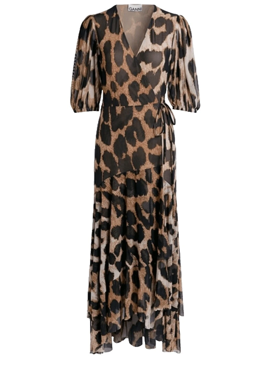 Vestidos Envolvente Leopardo