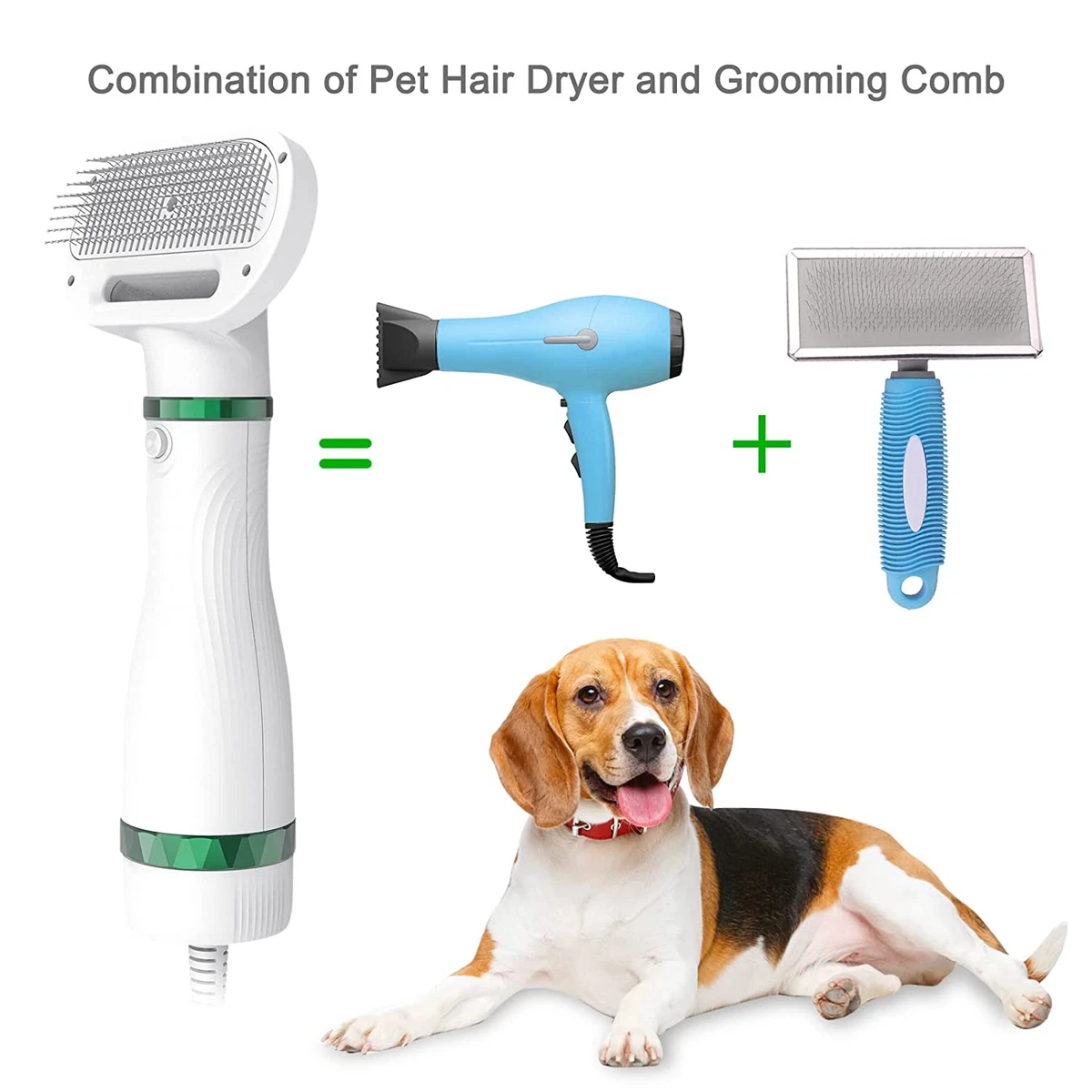  Oyster-Clean Grooming Dog Pet Brush Tool Kit