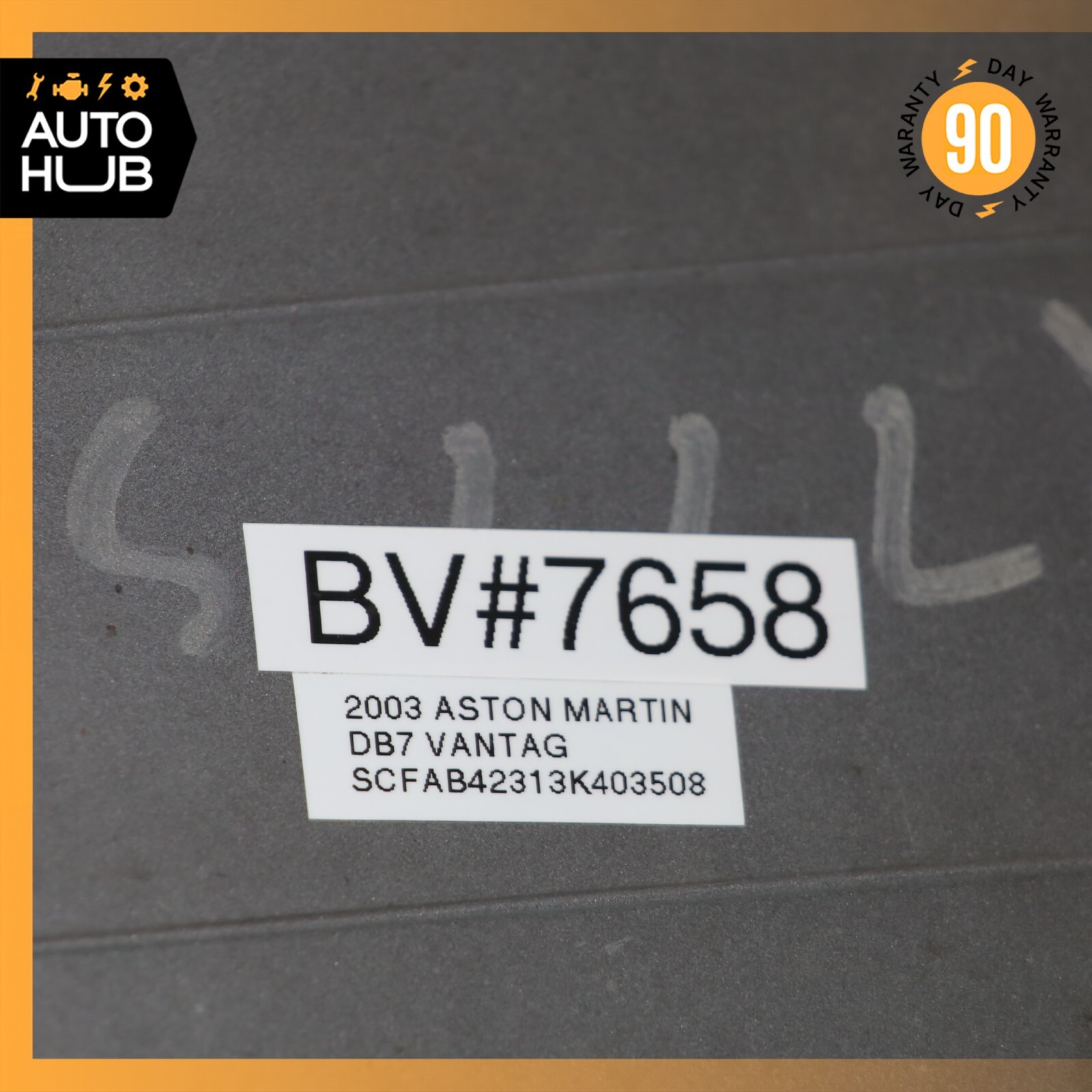 00-04 Aston Martin DB7 Vantage Rear Bumper Cover Assembly 72121441AA OEM 20k