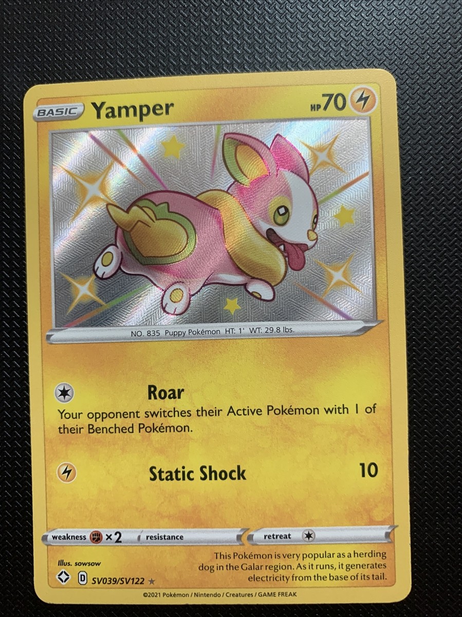yamper pokemon card Yamper - 73/202 - Sword & Shield main image 0