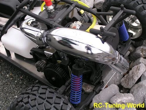 Tuning Rezonanz Auspuff Reso für 2WD und 4WD FG Marder, FG Baja  - Bild 3 von 4