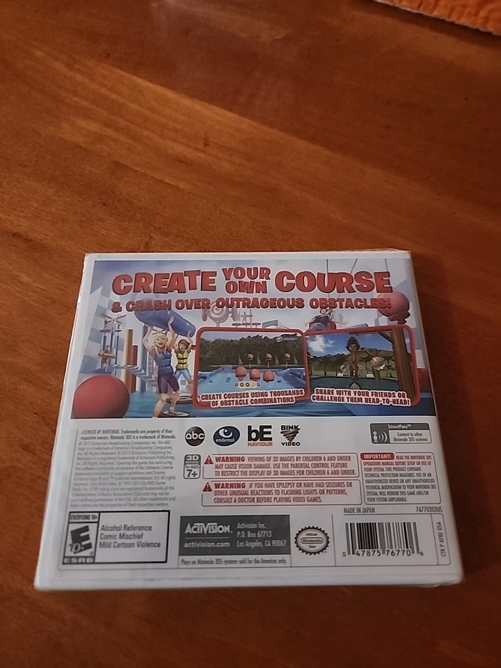Nintendo 3DS: Wipeout: Create & Crash~ Brand New~Still Sealed - Image 4 of 4