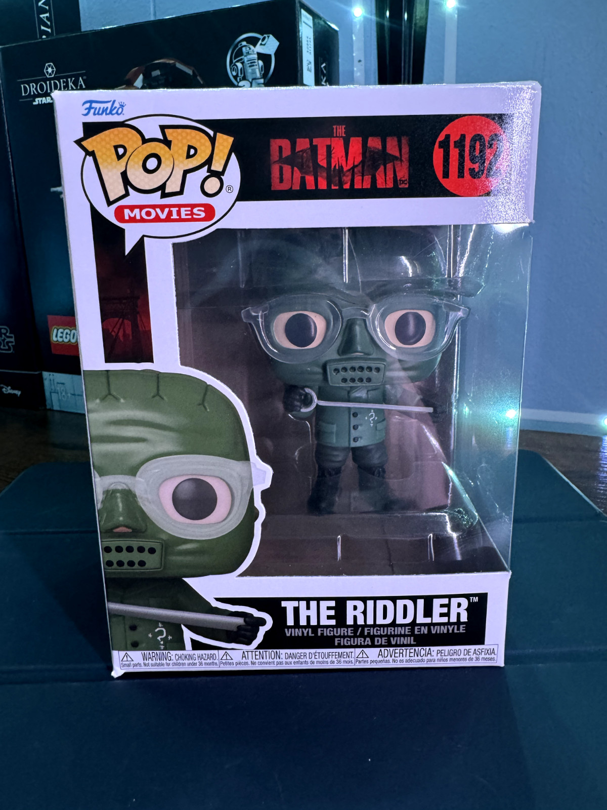 Funko Pop! Pop Movies &Quot; The Batman &Quot; The Riddler # 1192 &Quot;
