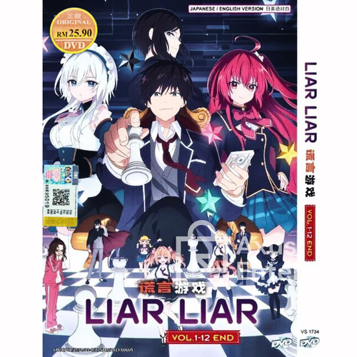 Liar Liar Vol. 1-12 End TV Series Anime DVD English Dubbed & Subtitle All Region - Picture 3 of 12