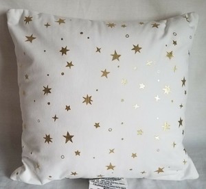 star print pillow