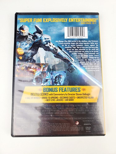 PACIFIC RIM UPRISING (DVD, 2018) John Boyega – Good Clean - Picture 4 of 10