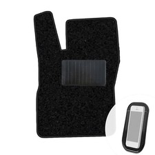 Fahrer Fußmatte Auto x1 Velours Fahrermatte passend für Opel Astra F 1991-2002