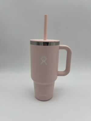 Hydro Flask 32 oz All Around Travel Tumbler With Handle | Trillium Pink   New | eBay