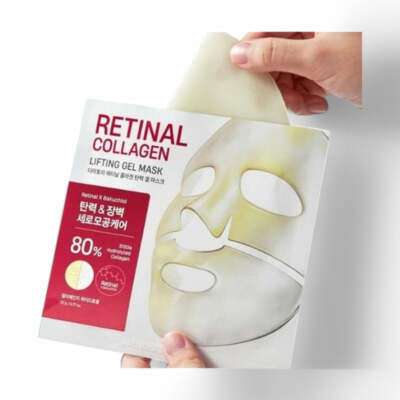 DERMATORY Retinal Collagen Lifting Gel Mask 22g x 1 pc #dau